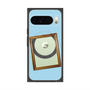 プレミアムスクエアケース with Pixelsnap［ Photo Frame - Light Blue ］