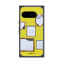 プレミアムスクエアケース with Pixelsnap［ Photo Frames - Yellow ］