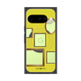 プレミアムスクエアケース with Pixelsnap［ Photo Frames - Yellow ］