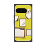 プレミアムスクエアケース with Pixelsnap［ Photo Frames - Yellow ］