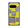 プレミアムスクエアケース with Pixelsnap［ Photo Frames - Yellow ］