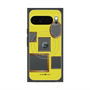 プレミアムスクエアケース with Pixelsnap［ Photo Frames - Yellow ］
