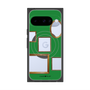 プレミアムスクエアケース with Pixelsnap［ Photo Frames - Green ］