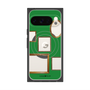 プレミアムスクエアケース with Pixelsnap［ Photo Frames - Green ］