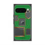プレミアムスクエアケース with Pixelsnap［ Photo Frames - Green ］