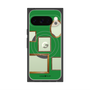プレミアムスクエアケース with Pixelsnap［ Photo Frames - Green ］
