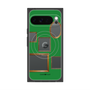 プレミアムスクエアケース with Pixelsnap［ Photo Frames - Green ］