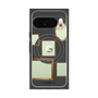 プレミアムスクエアケース with Pixelsnap［ Photo Frames - Gray ］