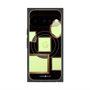 プレミアムスクエアケース with Pixelsnap［ Photo Frames - Black ］