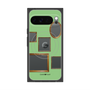 プレミアムスクエアケース with Pixelsnap［ Photo Frames - Light Green ］