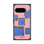 プレミアムスクエアケース with Pixelsnap［ Photo Frames - Pink ］