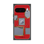 プレミアムスクエアケース with Pixelsnap［ Photo Frames - Red ］