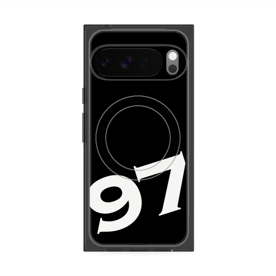 プレミアムスクエアケース with Pixelsnap［ No.97 - Black ］