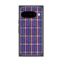 プレミアムスクエアケース with Pixelsnap［ Tartan Check - Purple ］