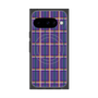 プレミアムスクエアケース with Pixelsnap［ Tartan Check - Purple ］