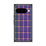 プレミアムスクエアケース with Pixelsnap［ Tartan Check - Purple ］