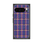 プレミアムスクエアケース with Pixelsnap［ Tartan Check - Purple ］