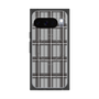 プレミアムスクエアケース with Pixelsnap［ Tartan Check - Gray ］