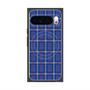プレミアムスクエアケース with Pixelsnap［ Tartan Check - Blue ］
