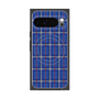 プレミアムスクエアケース with Pixelsnap［ Tartan Check - Blue ］