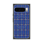 プレミアムスクエアケース with Pixelsnap［ Tartan Check - Blue ］