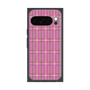プレミアムスクエアケース with Pixelsnap［ Tartan Check - Pink ］