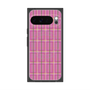 プレミアムスクエアケース with Pixelsnap［ Tartan Check - Pink ］