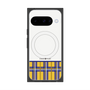 プレミアムスクエアケース with Pixelsnap［ CASEPLAY Tartan Check - Yellow ］