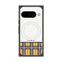 プレミアムスクエアケース with Pixelsnap［ CASEPLAY Tartan Check - Yellow ］