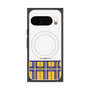 プレミアムスクエアケース with Pixelsnap［ CASEPLAY Tartan Check - Yellow ］