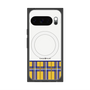 プレミアムスクエアケース with Pixelsnap［ CASEPLAY Tartan Check - Yellow ］