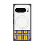 プレミアムスクエアケース with Pixelsnap［ CASEPLAY Tartan Check - Yellow ］
