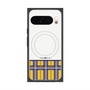 プレミアムスクエアケース with Pixelsnap［ CASEPLAY Tartan Check - Yellow ］