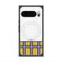 プレミアムスクエアケース with Pixelsnap［ CASEPLAY Tartan Check - Yellow ］