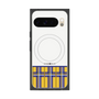 プレミアムスクエアケース with Pixelsnap［ CASEPLAY Tartan Check - Yellow ］