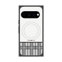 プレミアムスクエアケース with Pixelsnap［ CASEPLAY Tartan Check - Gray ］