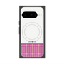 プレミアムスクエアケース with Pixelsnap［ CASEPLAY Tartan Check - Pink ］