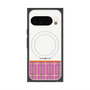 プレミアムスクエアケース with Pixelsnap［ CASEPLAY Tartan Check - Pink ］