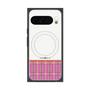 プレミアムスクエアケース with Pixelsnap［ CASEPLAY Tartan Check - Pink ］