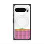 プレミアムスクエアケース with Pixelsnap［ CASEPLAY Tartan Check - Pink ］