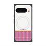 プレミアムスクエアケース with Pixelsnap［ CASEPLAY Tartan Check - Pink ］