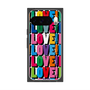 プレミアムスクエアケース with Pixelsnap［ LOVE!LOVE!LOVE! ］