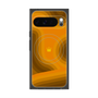 プレミアムスクエアケース with Pixelsnap［ CASEPLAY Winding Pattern - Orange ］
