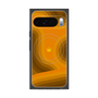 プレミアムスクエアケース with Pixelsnap［ CASEPLAY Winding Pattern - Orange ］