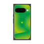 プレミアムスクエアケース with Pixelsnap［ CASEPLAY Winding Pattern - Green ］