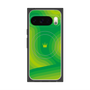 プレミアムスクエアケース with Pixelsnap［ CASEPLAY Winding Pattern - Green ］