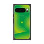 プレミアムスクエアケース with Pixelsnap［ CASEPLAY Winding Pattern - Green ］
