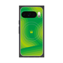 プレミアムスクエアケース with Pixelsnap［ CASEPLAY Winding Pattern - Green ］