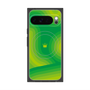プレミアムスクエアケース with Pixelsnap［ CASEPLAY Winding Pattern - Green ］