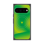 プレミアムスクエアケース with Pixelsnap［ CASEPLAY Winding Pattern - Green ］